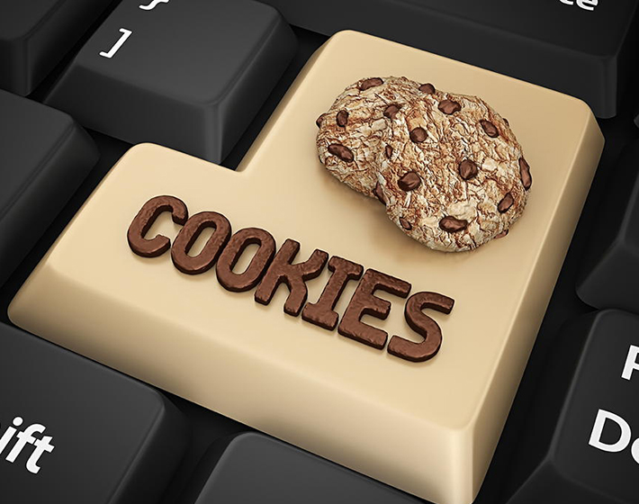 keyboard with a digital cookies key